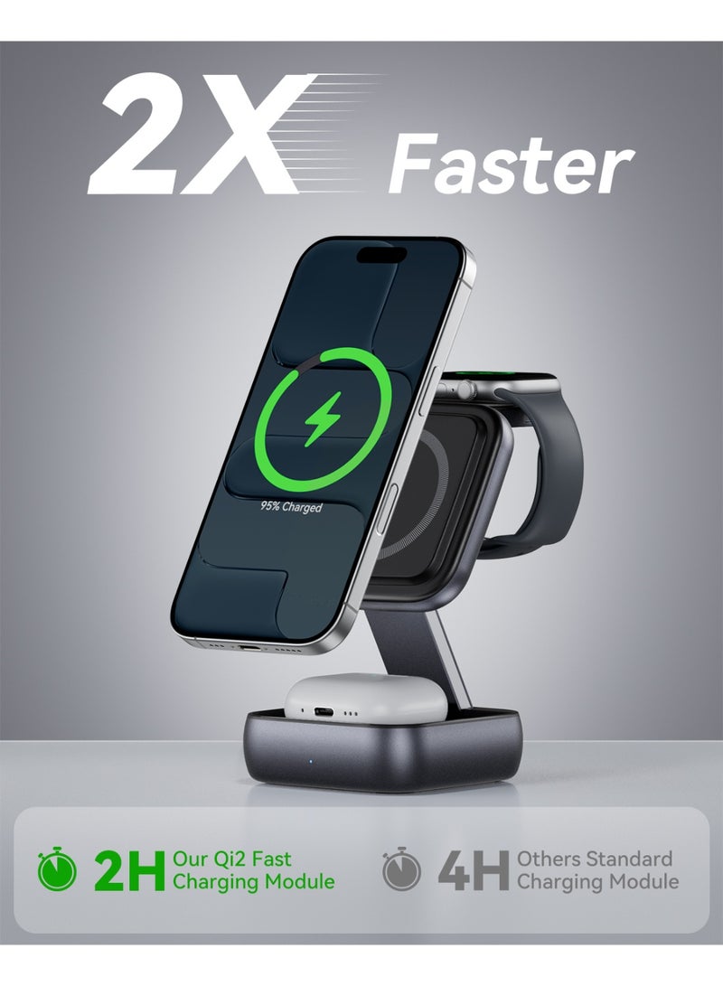 اماروها شاحن لاسلكي 3 في 1 - Image 2